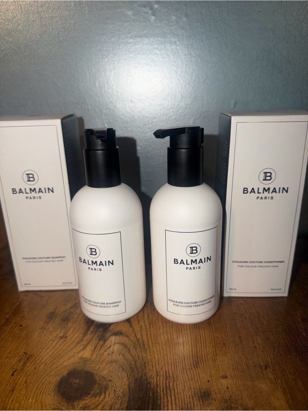 Balmain Paris Color Care Shampoo & Conditioner Duo - New in Box 300 ml each